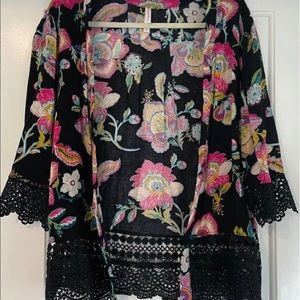 Floral kimono